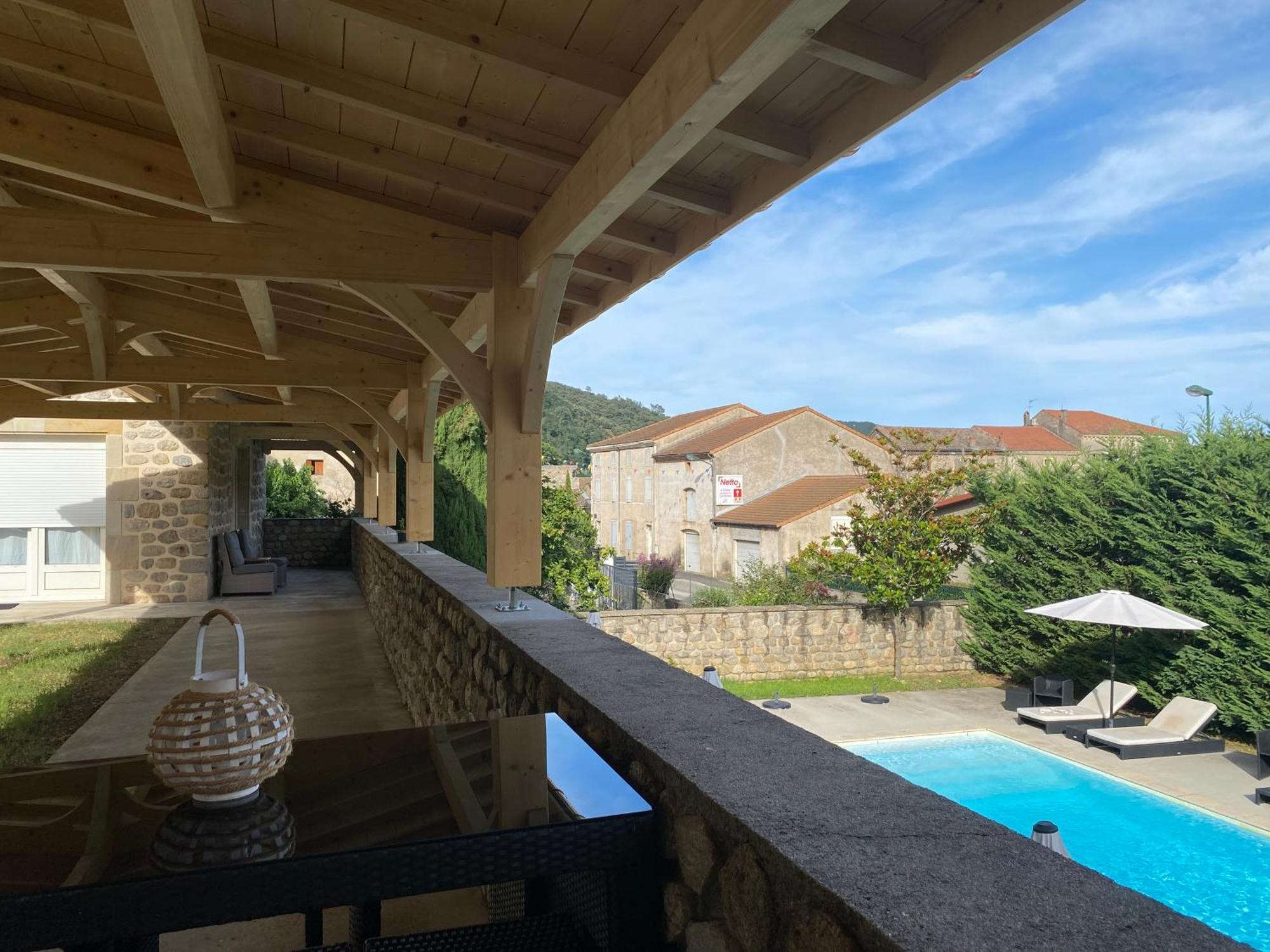 Saint-Fortunat-sur-EyrieuxDomaine Les Buis住宿加早餐旅馆 外观 照片